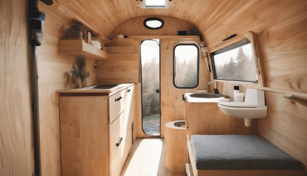 Disponible et écologique : la toilette sèche en van facile à installer